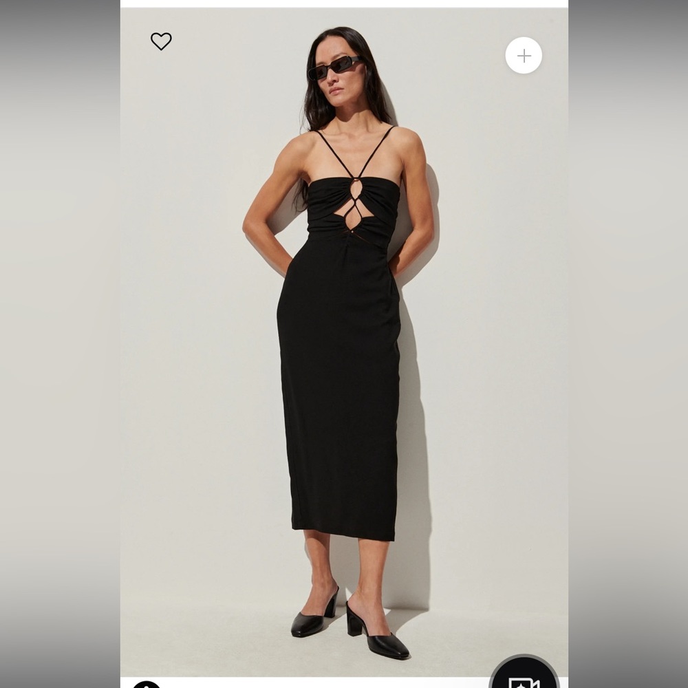 RACHEL COMEY Black cut-out Dress